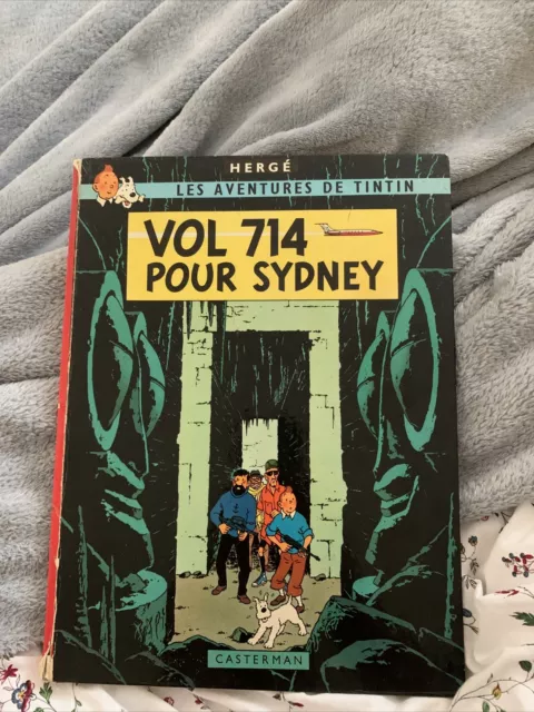 HERGE / TINTIN VOL 714 POUR SYDNEY 1968 Édition originale 1er Tirage