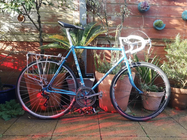 New components on sales old steel frame