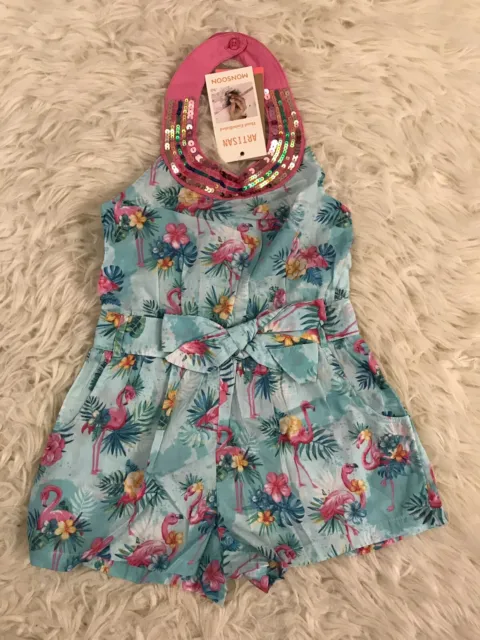 monsoon playsuit  Girls Age 5 Years New With Tags
