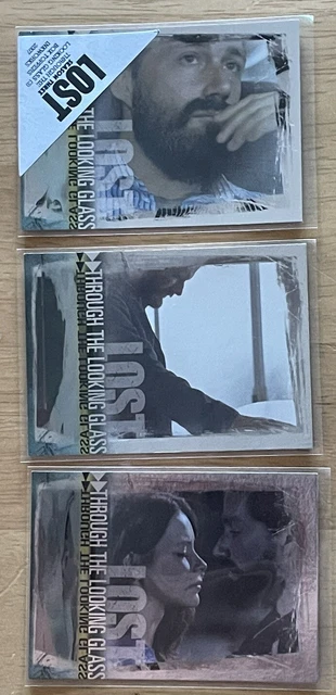 Lost Season Three Through The Looking Glass 3 Card Set Inkworks 2007
