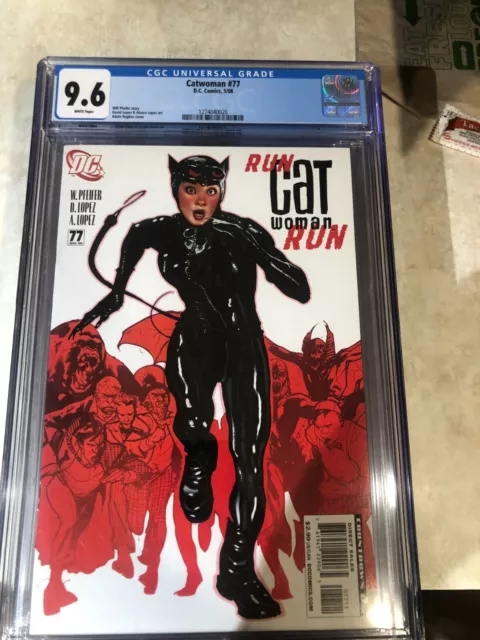 Catwoman #77 - CGC 9.6 Grade - Adam Hughes Cover Run 2008 - DC Comics