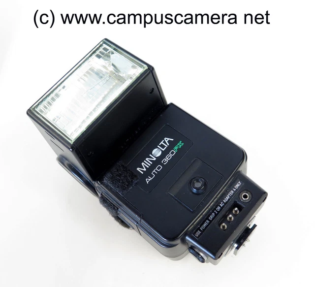 Minolta Auto 360PX Dedicated Flash Unit for Minolta X-700, X-500, X-570 & More