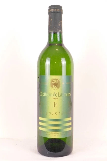 corbières château de lastours muscat sec dry blanc 1989 - languedoc