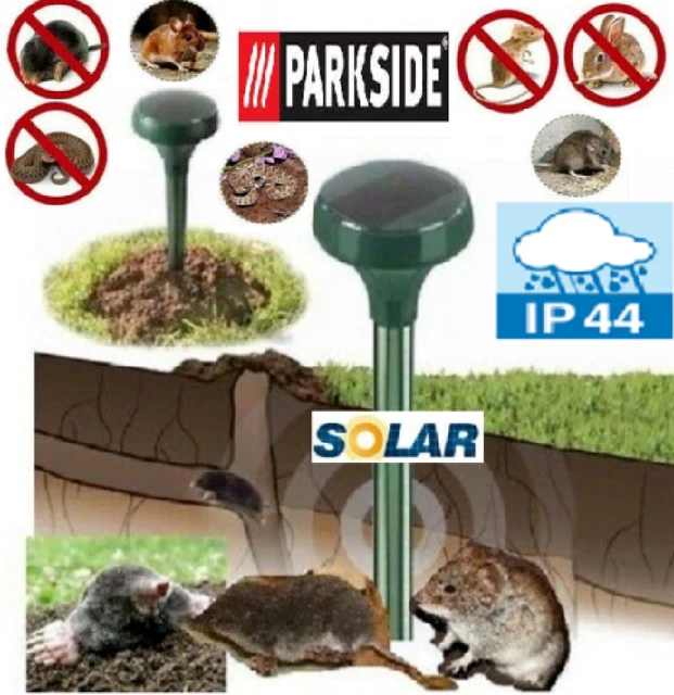 Ole Repellent,Solar Aulwurfschreck,aulwurf Vertreiber 4 Stück,U