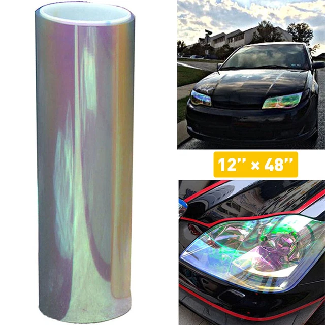 Vinyl Film Tint Roll 12x48Inch Car Fog Taillight Accessories Parts Chameleon Neo
