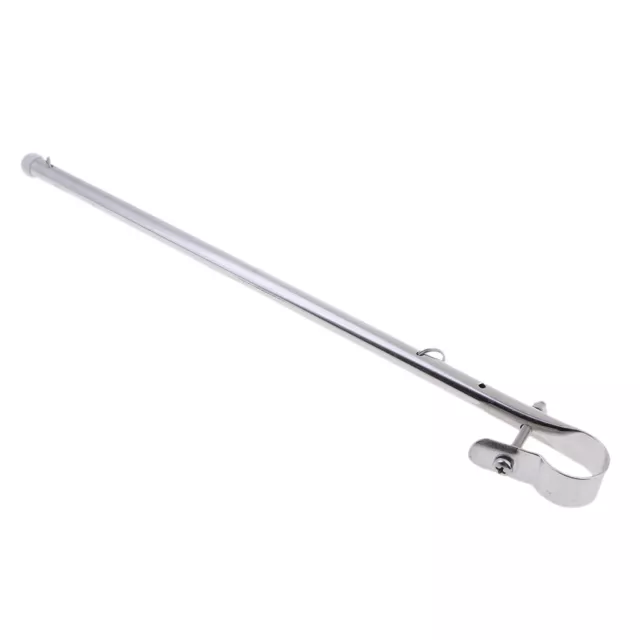 Support de pince de rail en acier inoxydable pour mât de drapeau de 39 cm pour