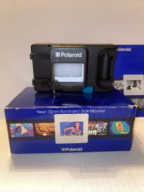 35mm illuminated slide mounter polaroid Perfect Condition, Open Box