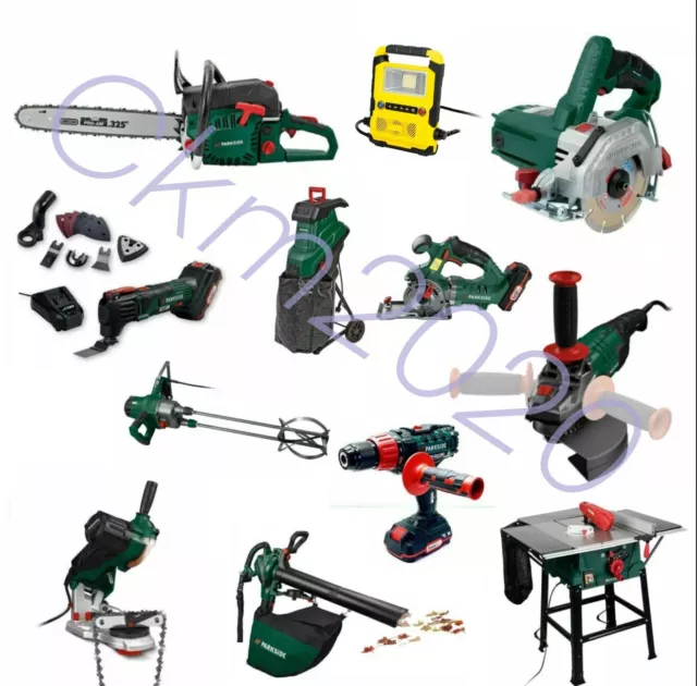PARKSIDE 20V LI ION Cordless Impact Hammer Drill 20 Li A and Multi