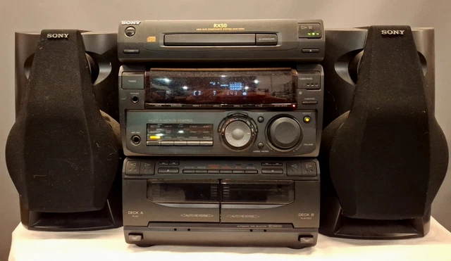 SONY MHC-RX50 HIFI Stereo System Vintage 1990's Faulty Spares & Repairs ...