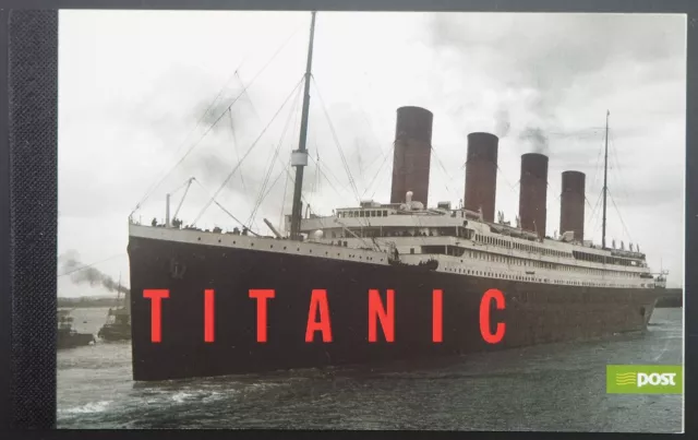 2012 Ireland; branded booklets Titanic, mint/MNH, MH 69, ME 24,-
