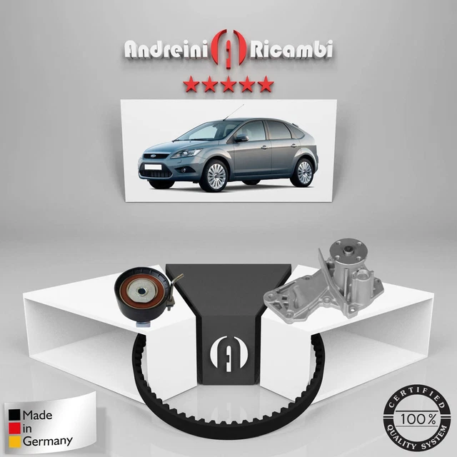 Kit Courroie Distribution + Pompe à Eau Essence – Compatible Citroën Peugeot 1.0L 1.1L (AX, Saxo, 106, 206, 306…)