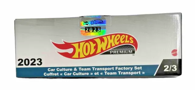 New Sealed 2023 Hot Wheels Car Culture and Team Transport Factory Set 2/3 HKD74