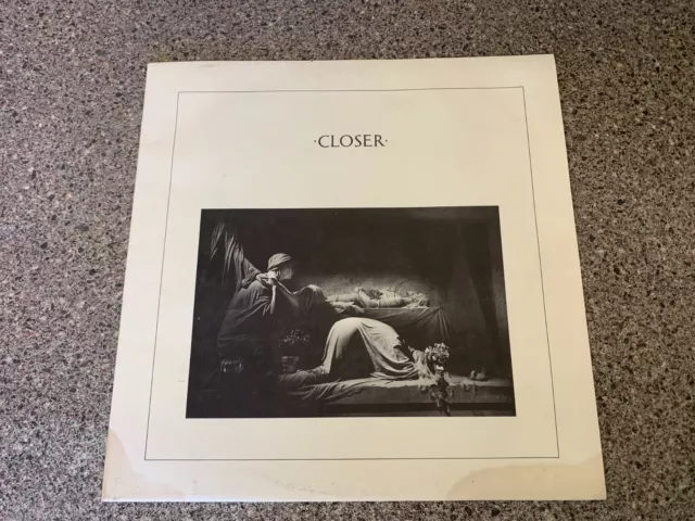 Joy Division Closer + Inner Old Blue ? Rare Original UK LP