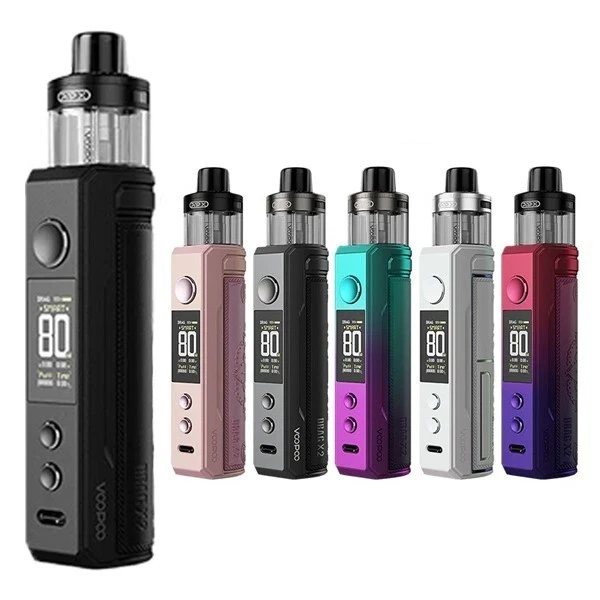 New Voopoo Drag X2 Vape Pod Kit E Cig 80W 🔞