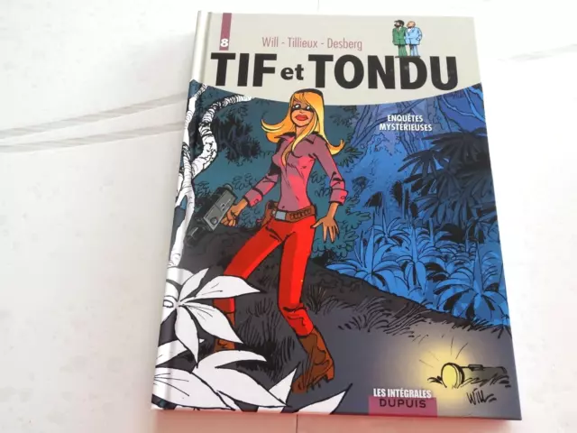 Bd L'integrale  Tif Et Tondu : Will Et Rosy ,  Tome : 8 ,  Neuf , Eo