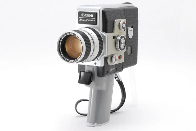 CANON SINGLE-8 518 8mm Film Movie Camera 9.5-47.5mm F1.8 Zoom Lens