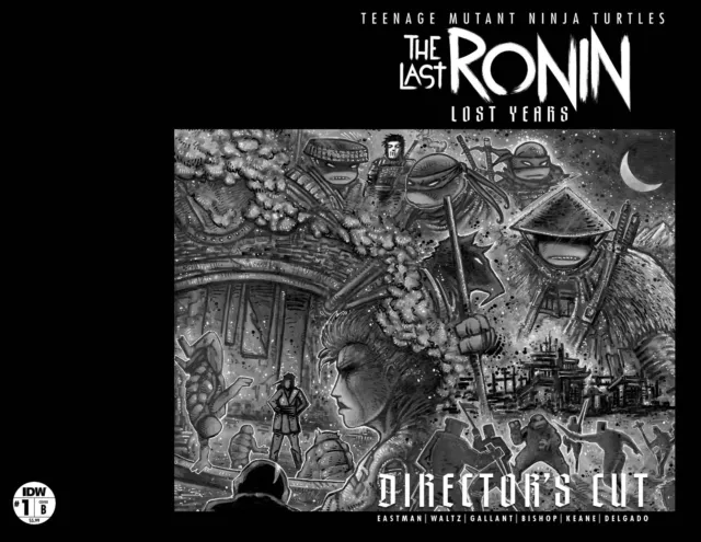 Tmnt Last Ronin The Lost Years 1 Nm Cover B Eastman Directors Cut Presale4/26/23