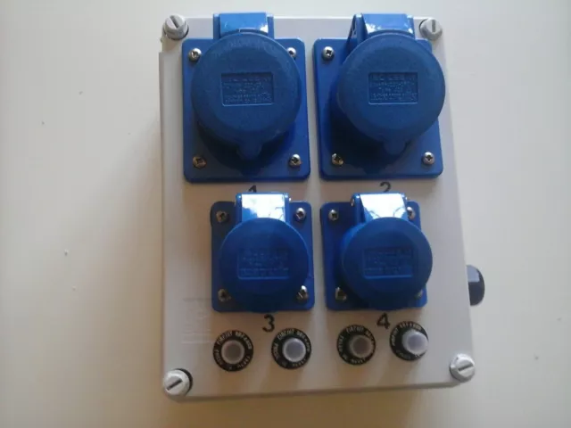 Distribution board,power box, Hook Up, stage, event distro, 240V splitter 32amp