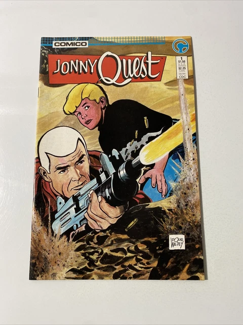 Jonny Quest #1 Comico Comics 1986 premiere issue high grade copper age