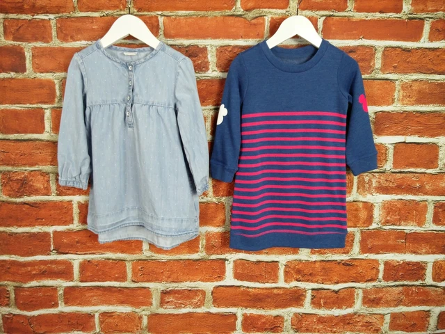 Baby Girls Bundle Age 18-24 Months H&M Gap Disney Sweater Dress Set Casual 92Cm