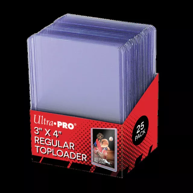 Ultra Pro - Toploader - 3 x 4 Clear Regular Protezione Rigida