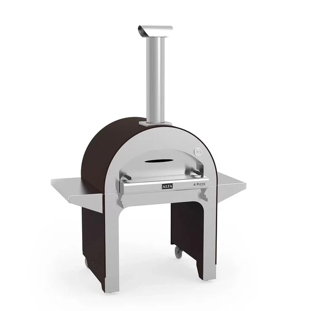 Forno in metallo a legna ALFA FORNI modello 4 PIZZE  wood oven pizza pane