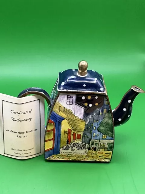 Kelvin Chen Teapot With Certificate Of Authenticity