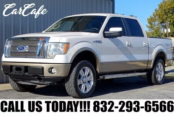 2011 Ford F-150 LARIAT SUPERCREW 5.0L V8 4X4 WELL MAINTAINED!