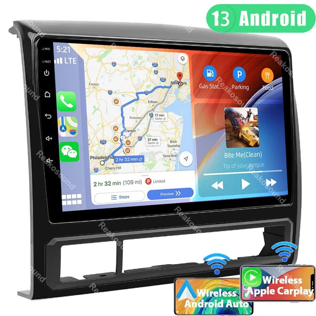 For Toyota Tacoma 2005-2013 Android 13 CarPlay Car Stereo Radio GPS Navi WiFi FM