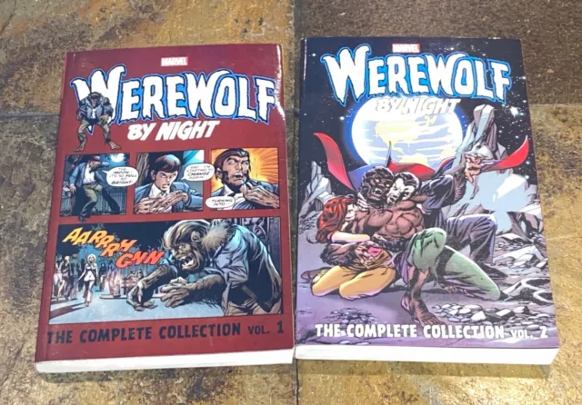 Werewolf By Night Complete Collection Vol 1 & 2 Tpb Mike Ploog Marvel Horror