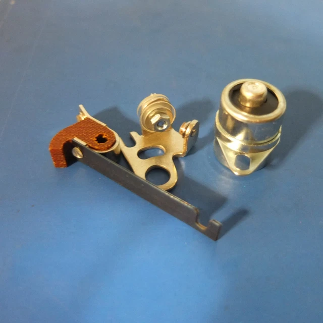 Kit Condensatore + Contatti Puntine Platinate Per Bravo Ciao 50 - Ricambio Originale - Foto 2