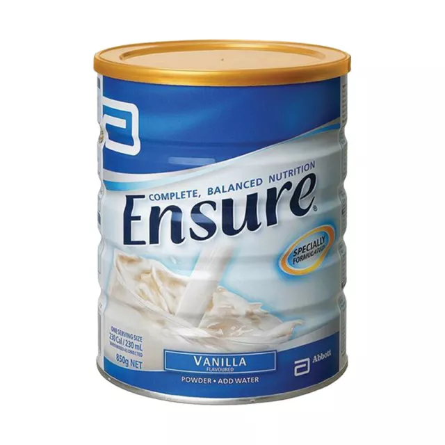 Ensure Powder 850g Vanilla - Neutral Flavour Balanced Nutritionally Complete