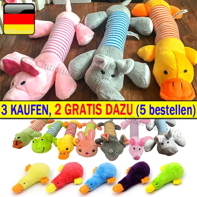 Plüsch Unzerstörbares Haustier Hundespielzeug Kauspielzeug  Backenzahnreinigung