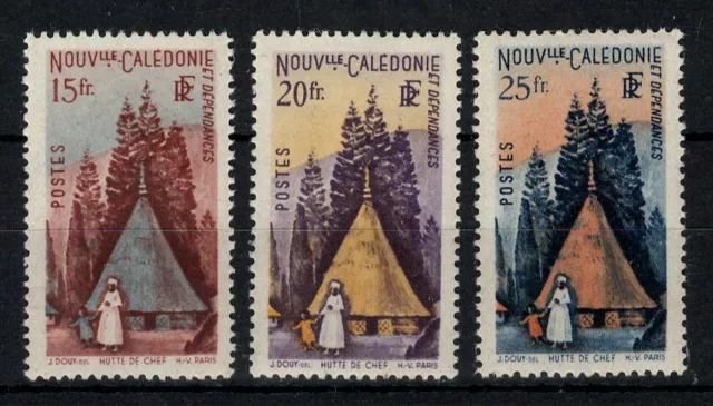 Colonies - Nouvelle Calédonie - YV 275 / 276 / 277 N** MNH Cote 19 Euros (CW125)