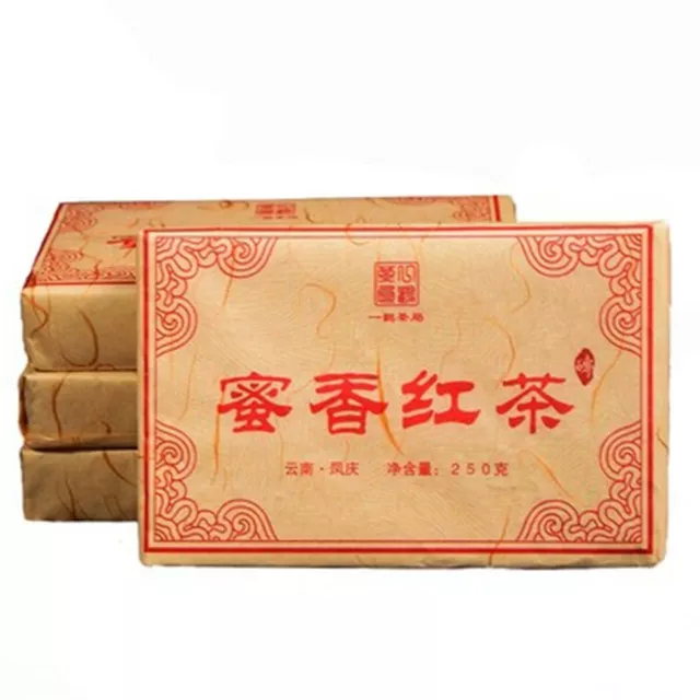 Yunnan DianHong Brick Fengqing Dian Hong Compressed Tea Black Tea Red Tea 250g