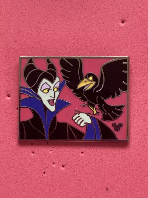 Disney 2009 Hidden Mickey Series - Villains with Pets Maleficent and Diablo Pin