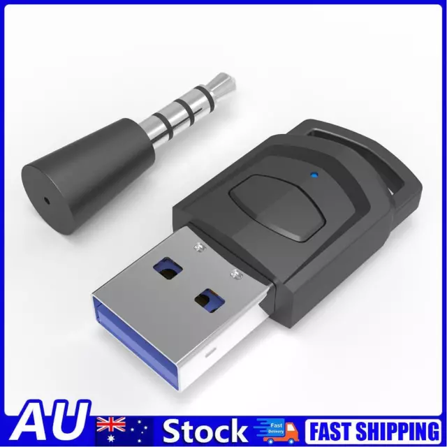 Bluetooth Transmitter Wireless Receiver for PS5 PS4 PC USB Dongle Audio Adapter