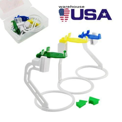 US New FDA 3pcs Dental Lab Equipment X Ray Film Sensor Plastic Positioner Holder