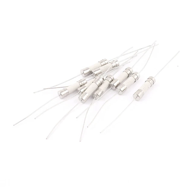 Temporisation lente de  tube en céramique fusibles 5x20mm 250V 3,15A 10pcs