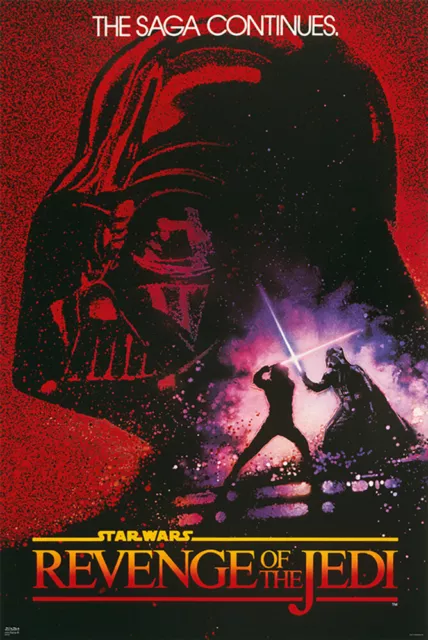 Star Wars: Episode VI - Revenge Of The Jedi - Movie Poster (Initial Adv. Style)