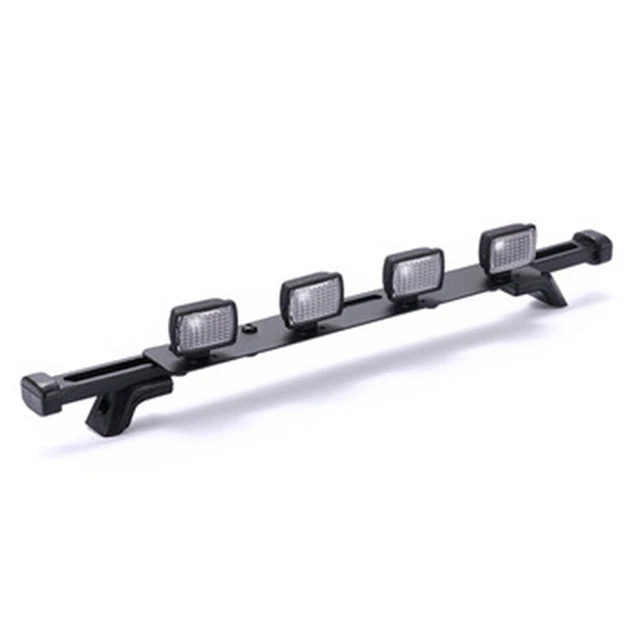 For DJ 1/10 TRX-4 AXIAL Climbing Car Spotlight Top Side Lights Luggage Rack Lamp