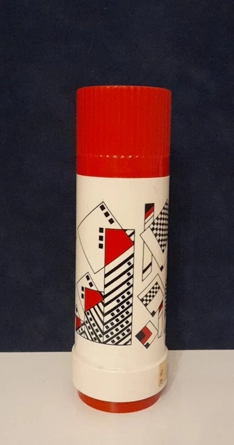 Thermos Dr Zimmermann 1L – Origine Allemande – Argenté – Années 70 – état Fonctionnel