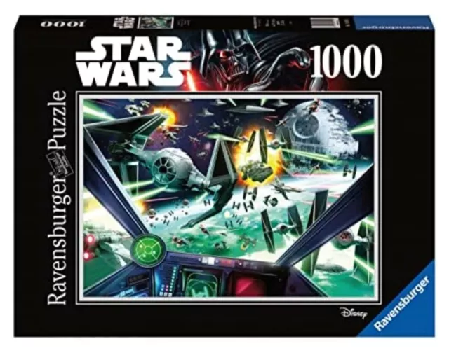 Ravensburger Star Wars X-Wing Cockpit 1000 Piece Jigsaw Puzzle NEW