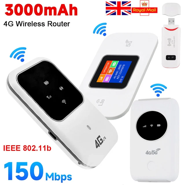 4G LTE MOBILE Broadband Wireless WiFi Router Hotspot SIM Unlocked Modem
