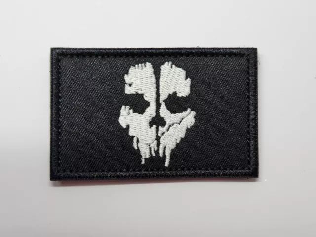 CALL OF DUTY GHOSTS Hook and Loop Patch Badge Tactical Morale Military COD logo