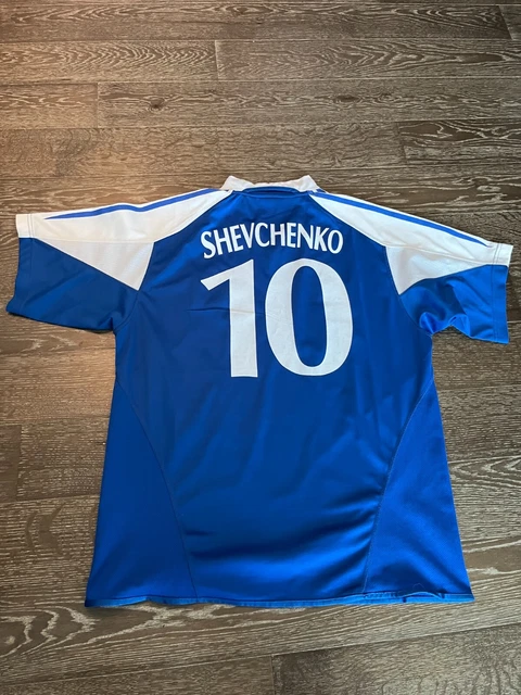 VTG UKRAINE Dynamo Kyiv Kiev Adidas Football Soccer Jersey Kit SHEVCHENKO XXXL