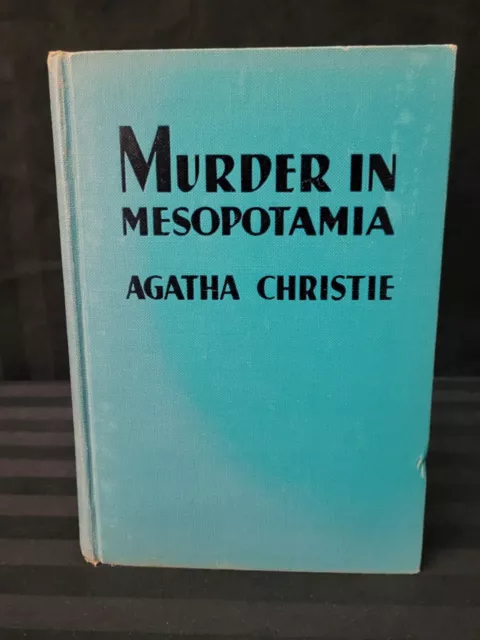 Agatha Christie Murder In Mesopotamia 1936 Grosset & Dunlap Mystery