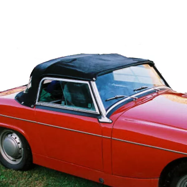 New Convertible Top Austin Healey Sprite MKII MG Midget W Side Curtains 1962-63