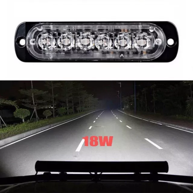 Barra de luz de trabajo LED luces de punto de inundación lámpara de conducción todoterreno coche camión SUV 12V 24V