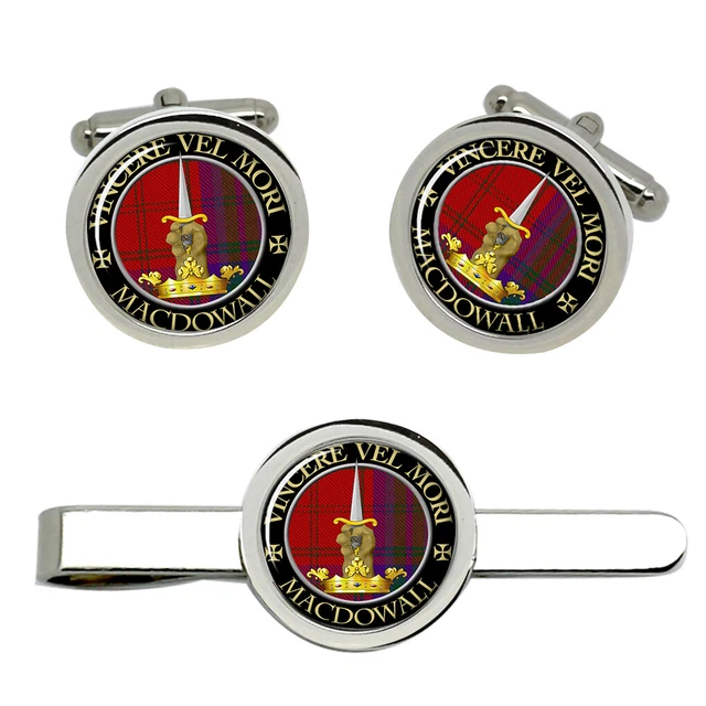Aiton Clan Scozzese Gemelli E Fermacravatta Set